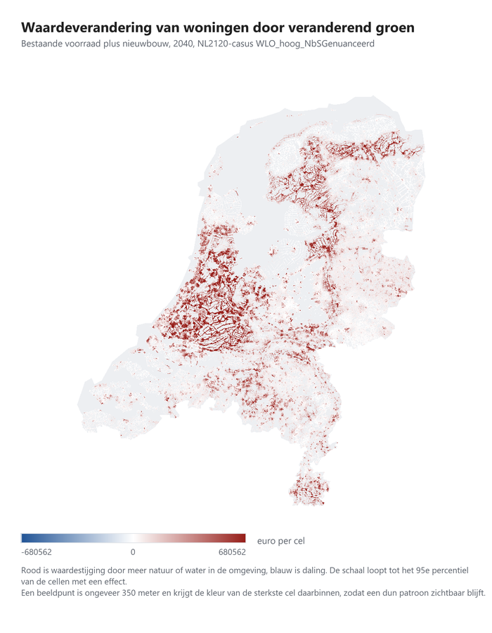 Waardeverandering van woningen door veranderend groen